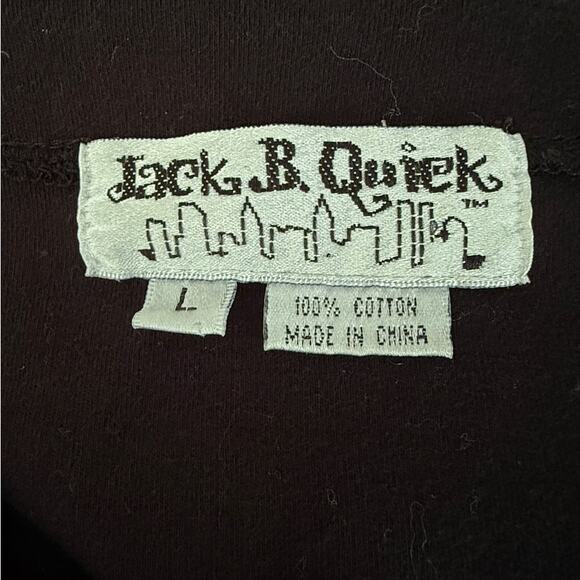 Jack B Quick Vintage Christmas Cardigan Santa Snowman Beaded Holiday Sweater L - Picture 2 of 8